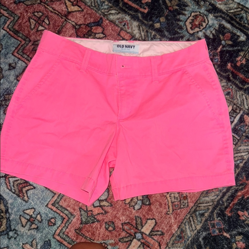 Old Navy Pink Bermuda Shorts for Casual Comfort